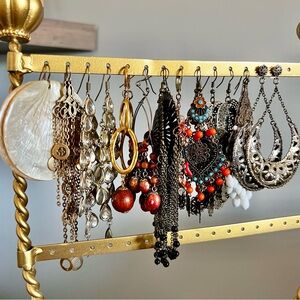 Assorted Gold Statement Earrings